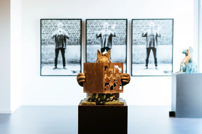 Geluck expose le chat | Espace Muséal d'Andenne (EMA)