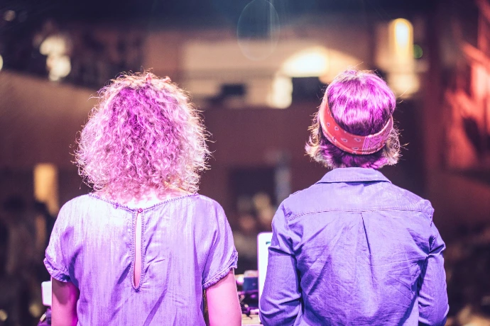 Caroline Saal et Sarah Schlitz | événement sexe, power &amp; rock'n'roll