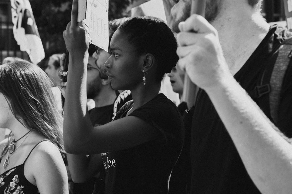 Reportage photo d'une manifestation